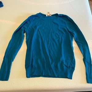 LOFT Factory Teal Sweater Size Small